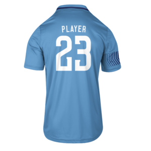 New Design Customized 100% Polyester Soccer Uniforms