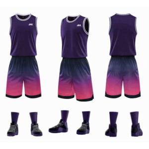 Wholesale Custom Polyester Cheap Basketball Uniform