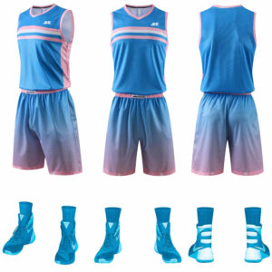 New Design Wholesale Men Custom Made Sublimated Basketball Uniform